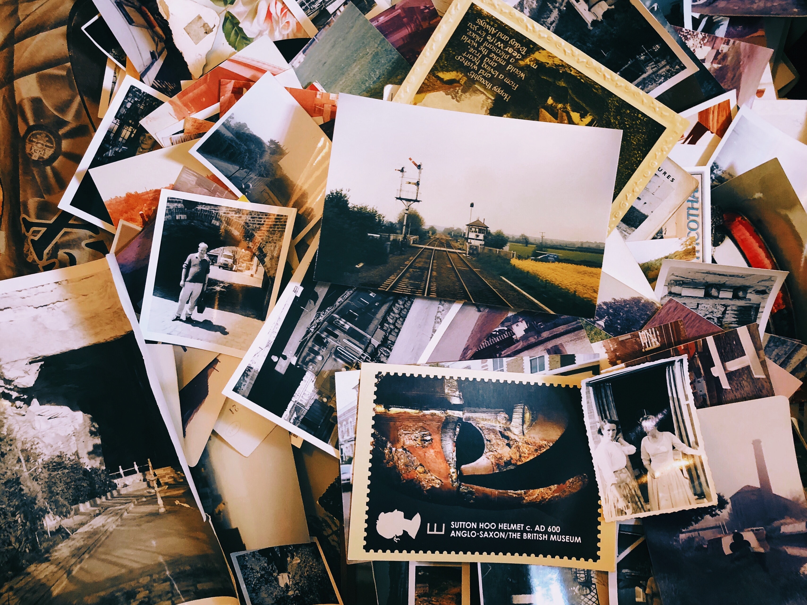 Photo of a collage of photographs